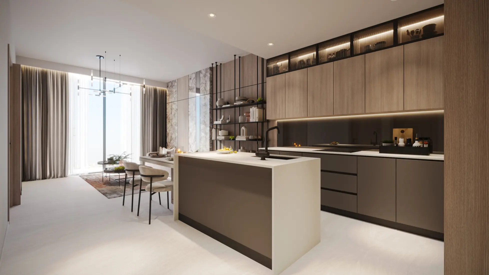 Semi-furnished finishing 2