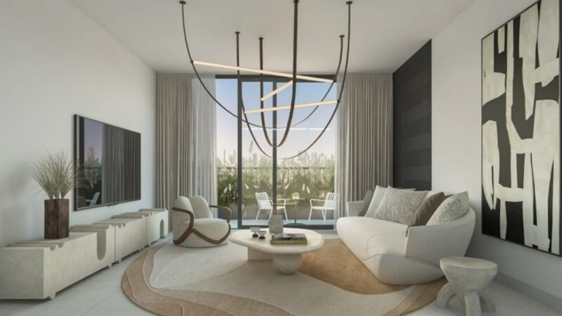Semi-furnished finishing 1