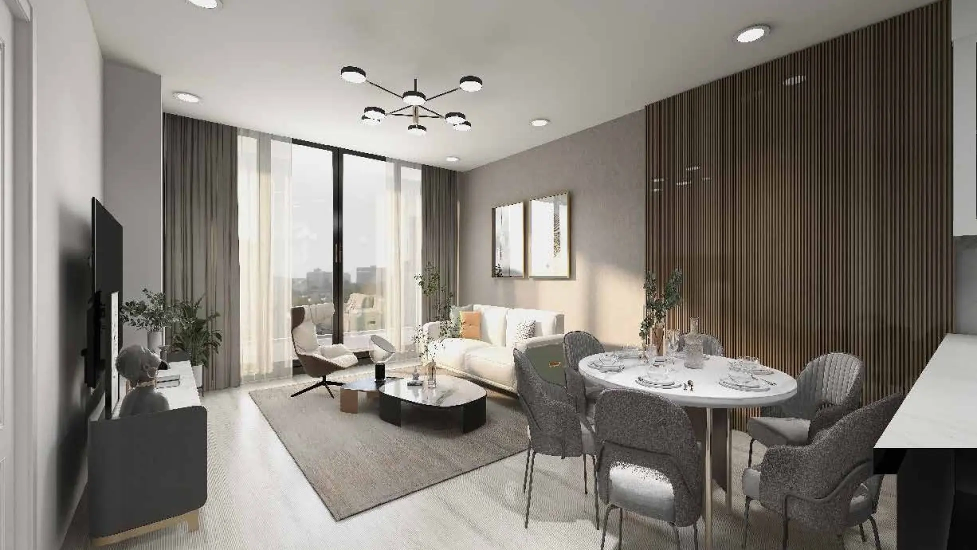 Semi-furnished finishing 3