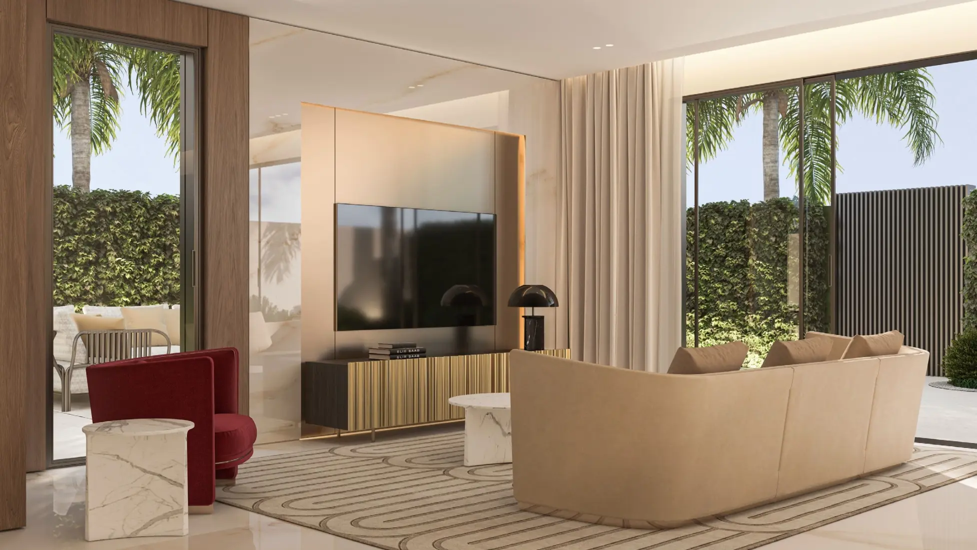 Semi-furnished finishing 2