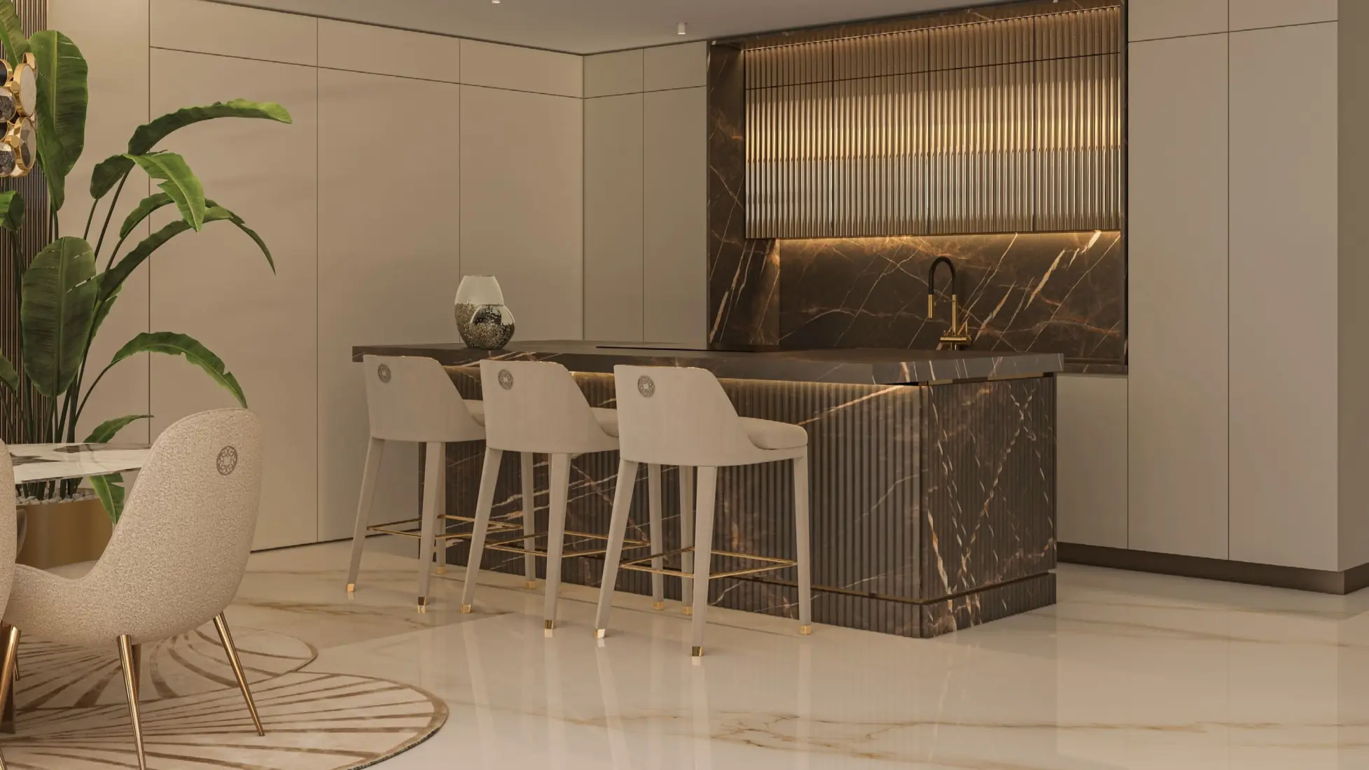 Semi-furnished finishing 3