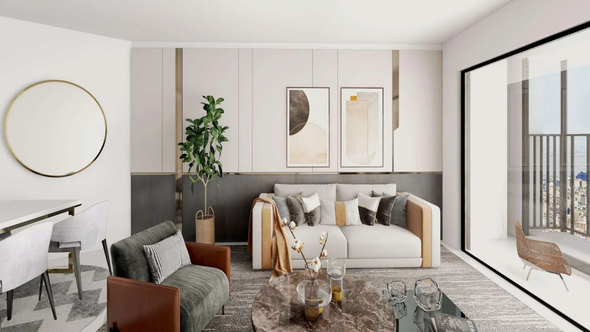 Unfurnished finishing 1