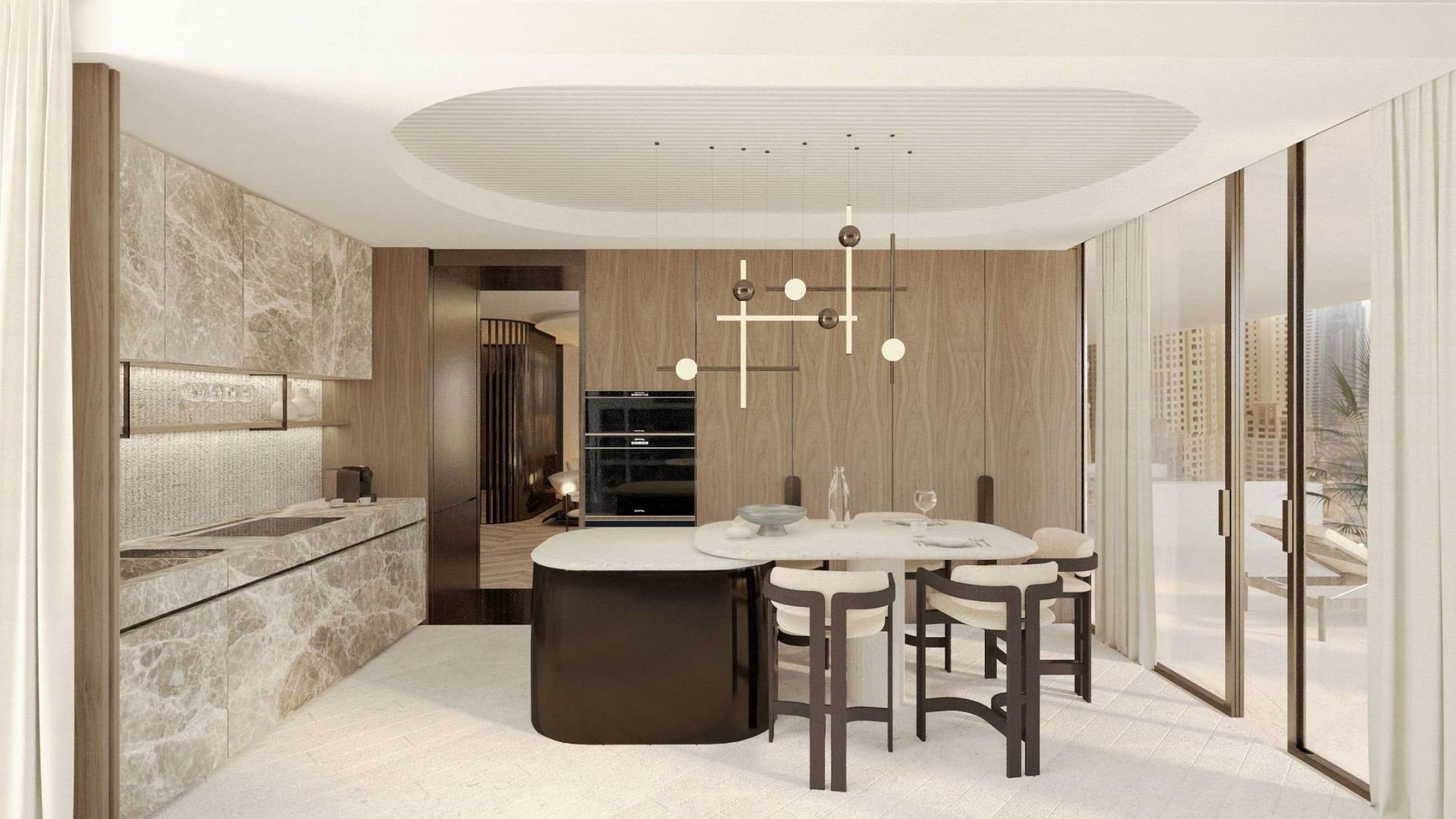 Semi-furnished finishing 3