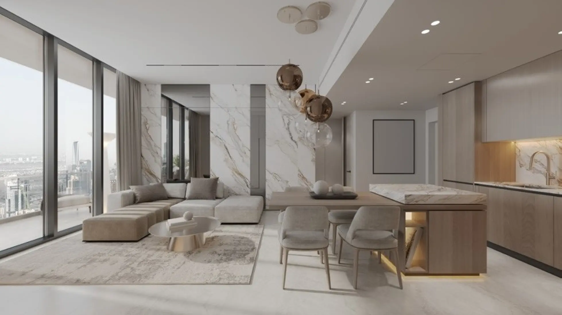 Semi-furnished finishing 3
