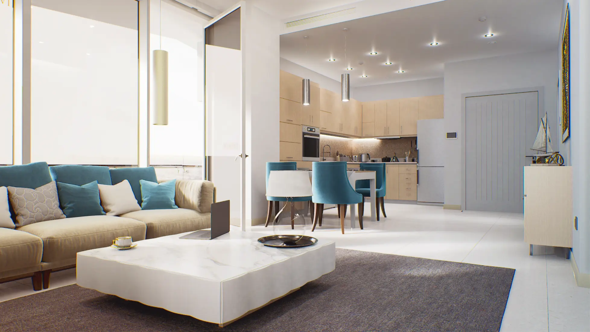 Semi-furnished finishing 2