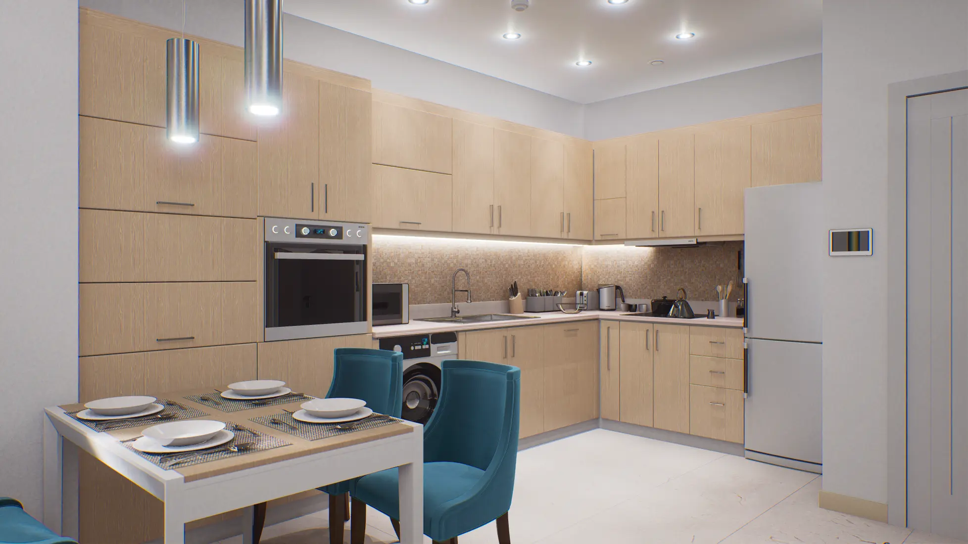 Semi-furnished finishing 3