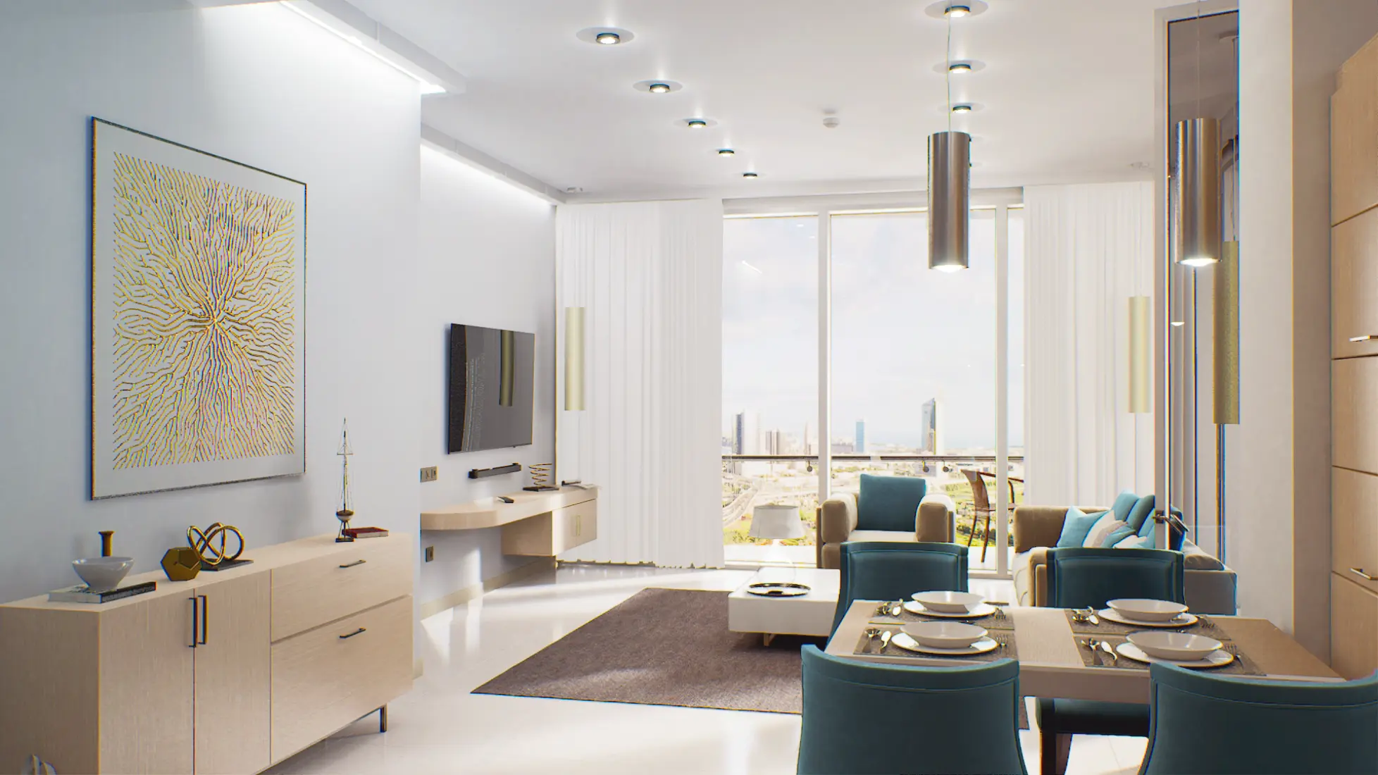 Semi-furnished finishing 4