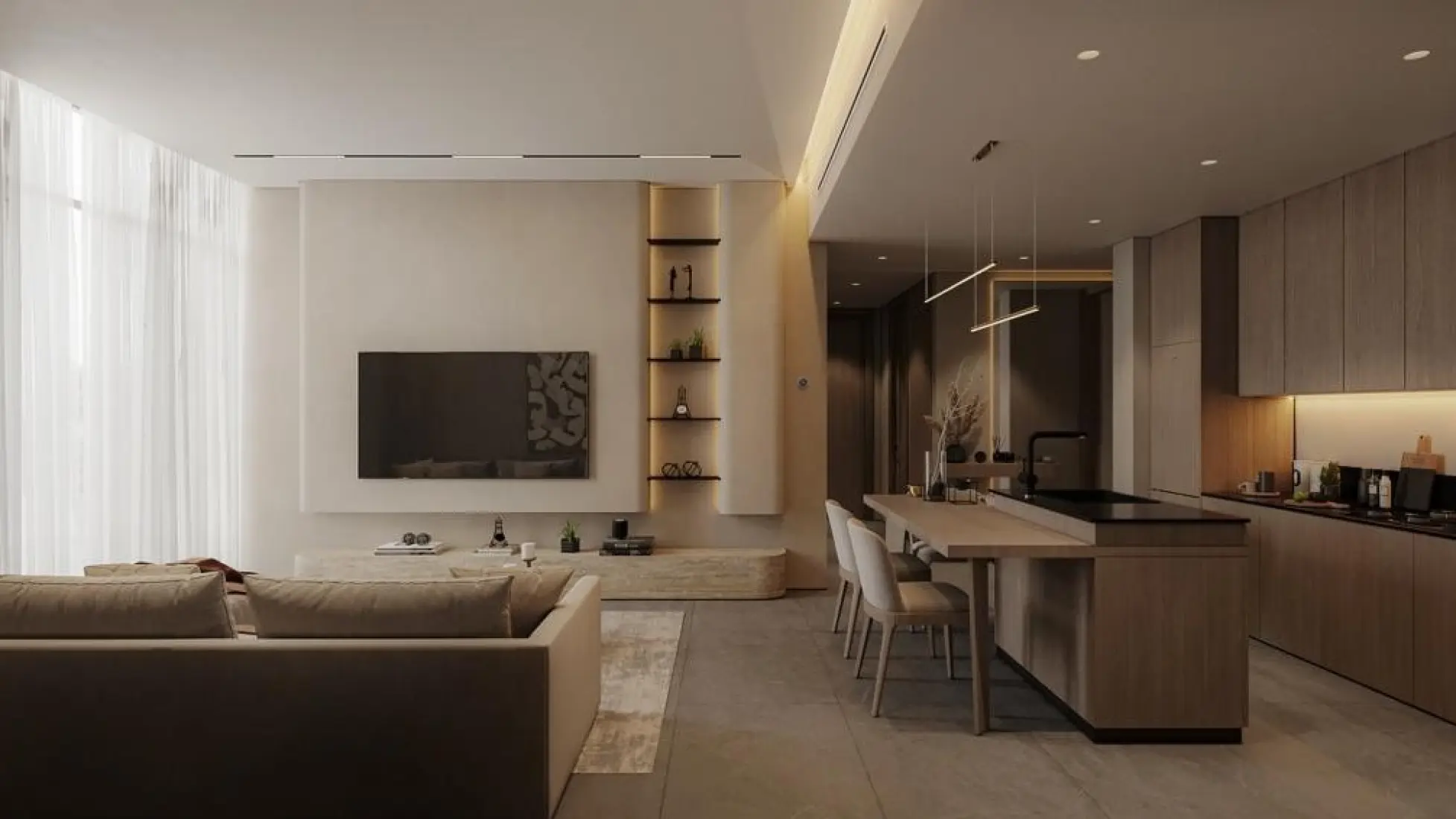 Unfurnished finishing 4