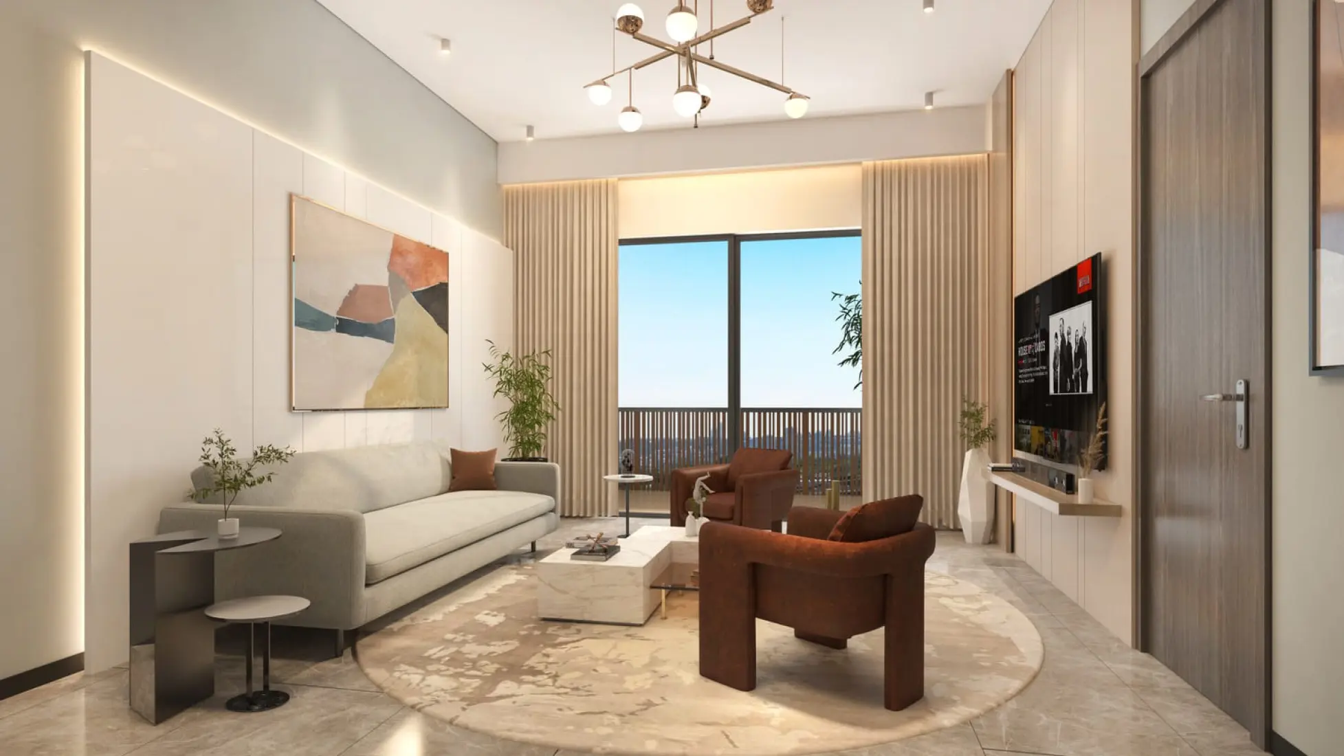 Semi-furnished finishing 3