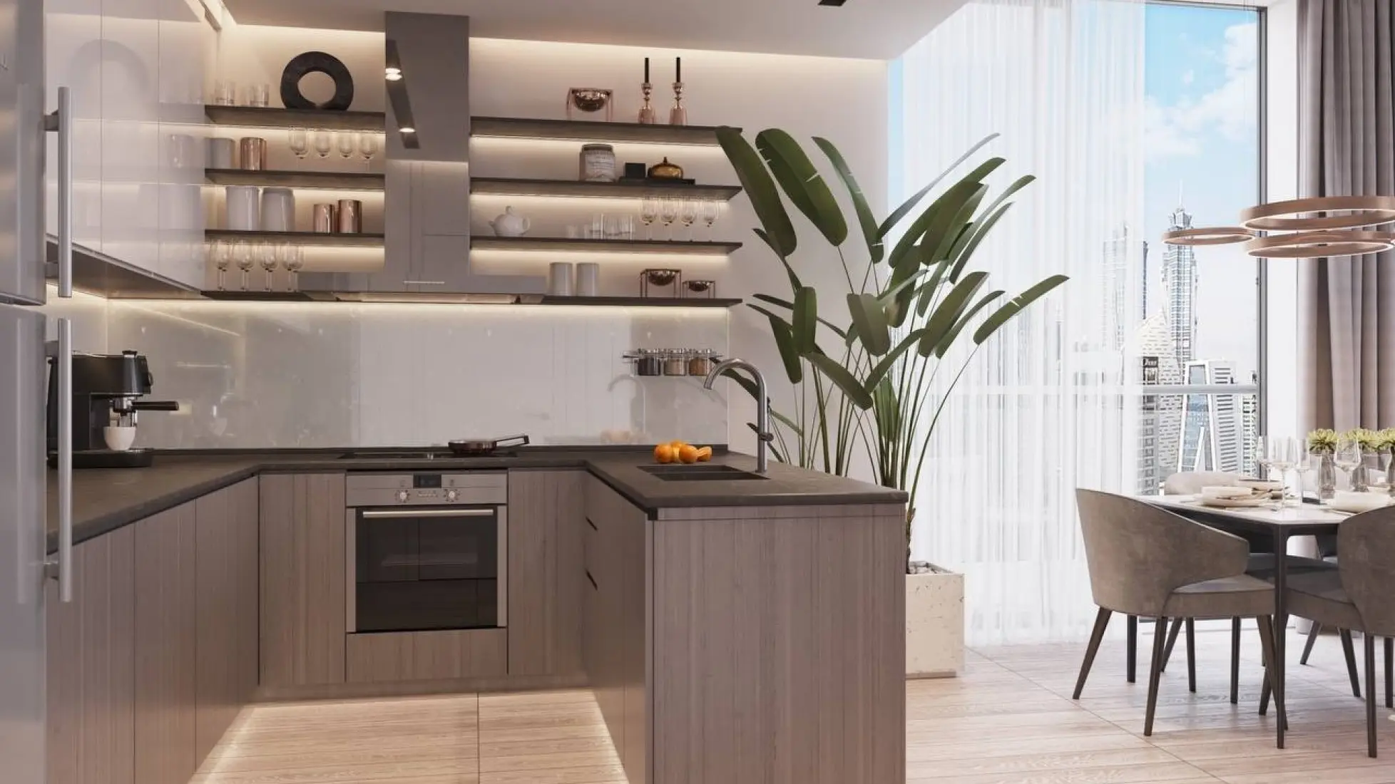 Semi-furnished finishing 1