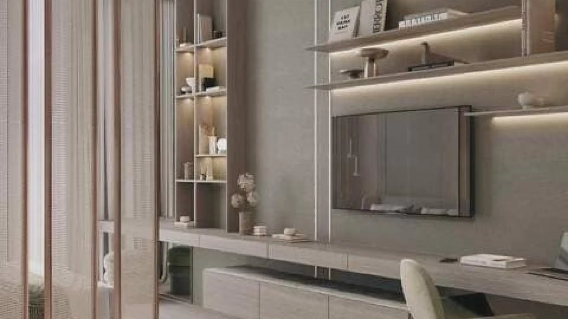 Semi-furnished finishing 4