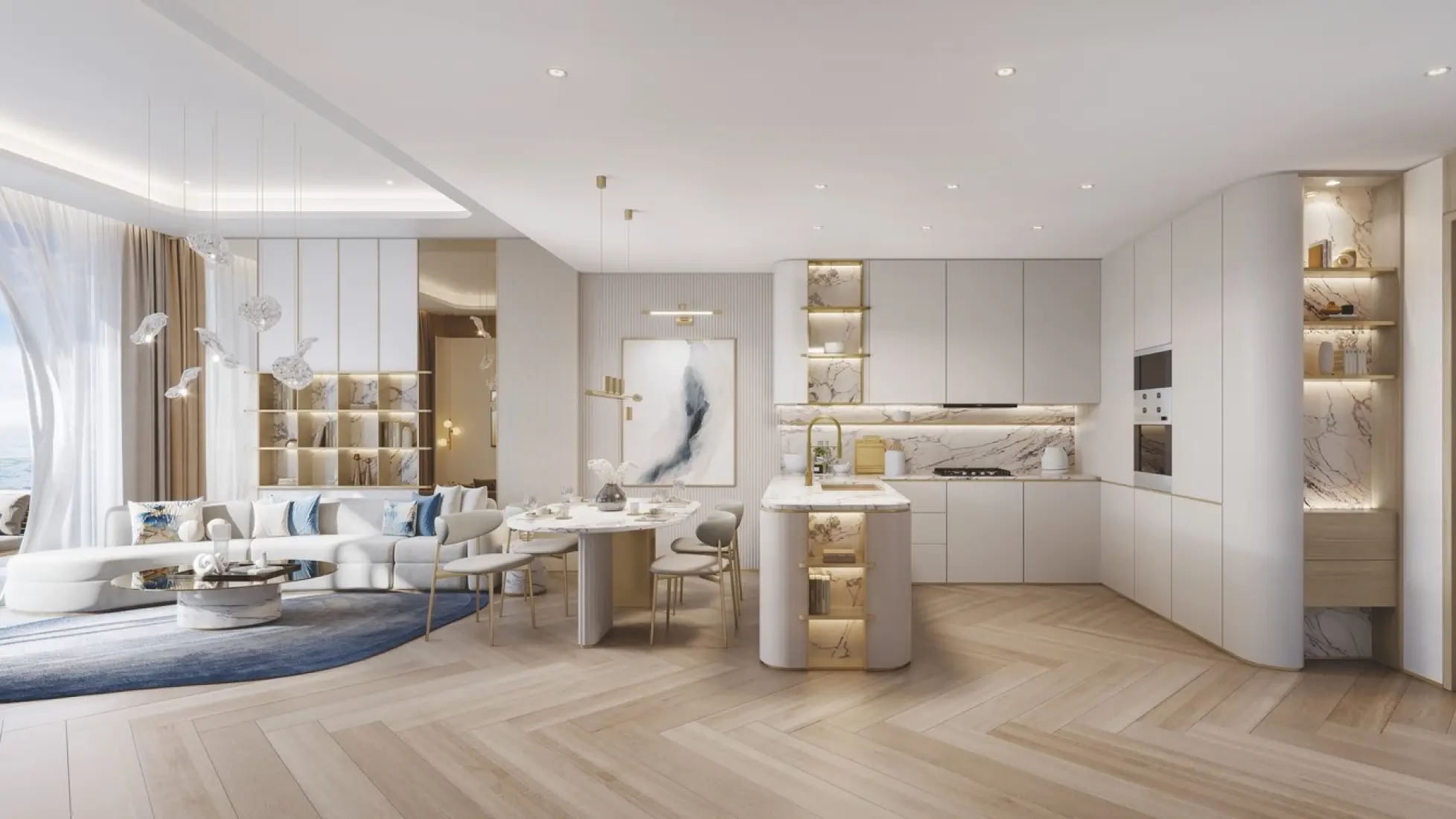 Semi-furnished finishing 1