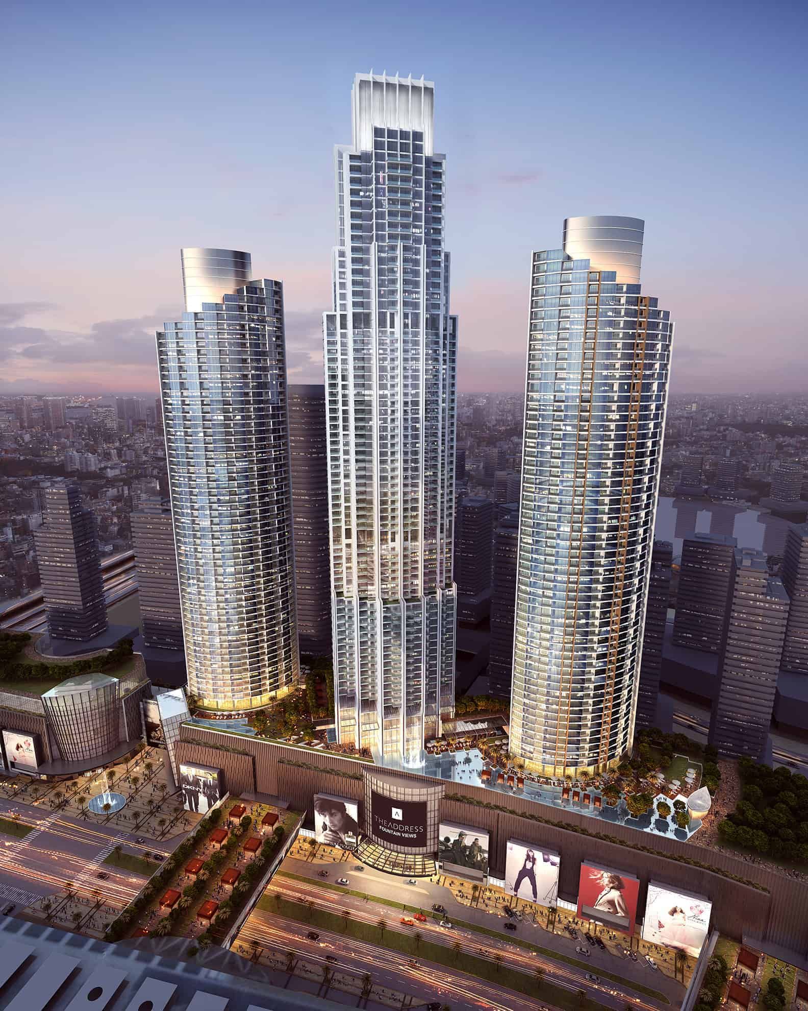 The Address Residence Fountain Views