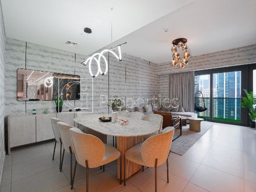 Burj Khalifa View | Fully Upgraded | 3BR+Maid - 1