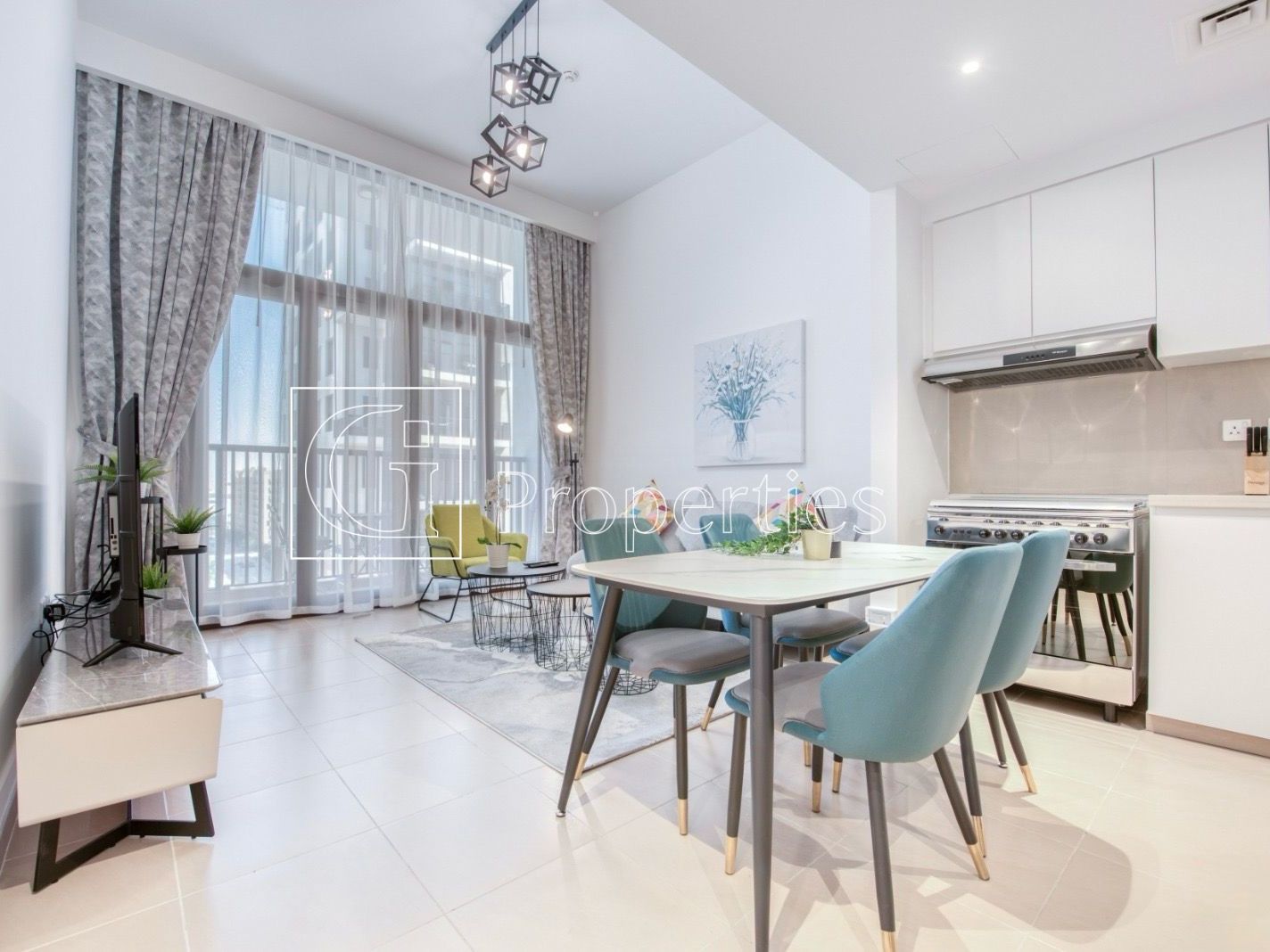 Fully Furnished | Pool Views | High Floor - 1