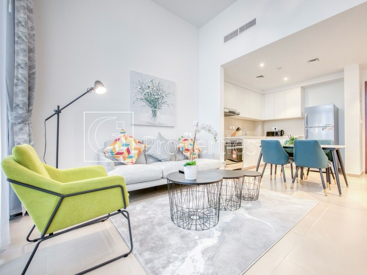 Fully Furnished | Pool Views | High Floor - 4