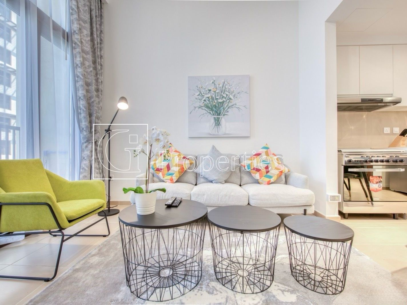 Fully Furnished | Pool Views | High Floor - 7