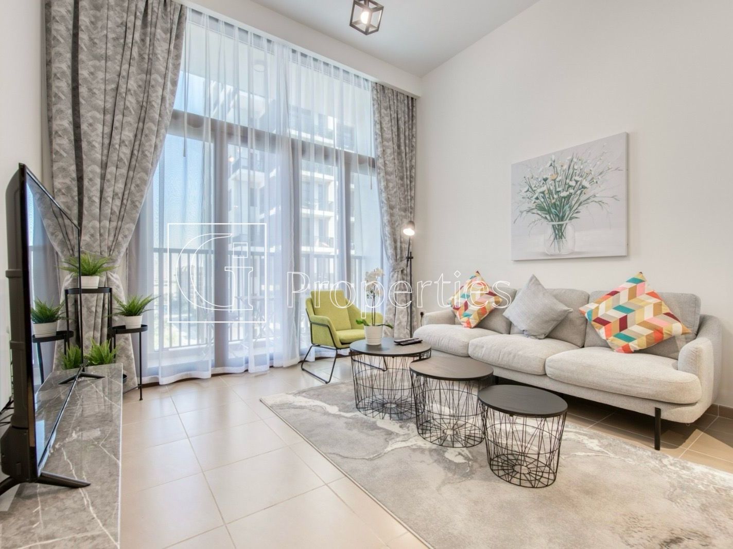 Fully Furnished | Pool Views | High Floor - 8