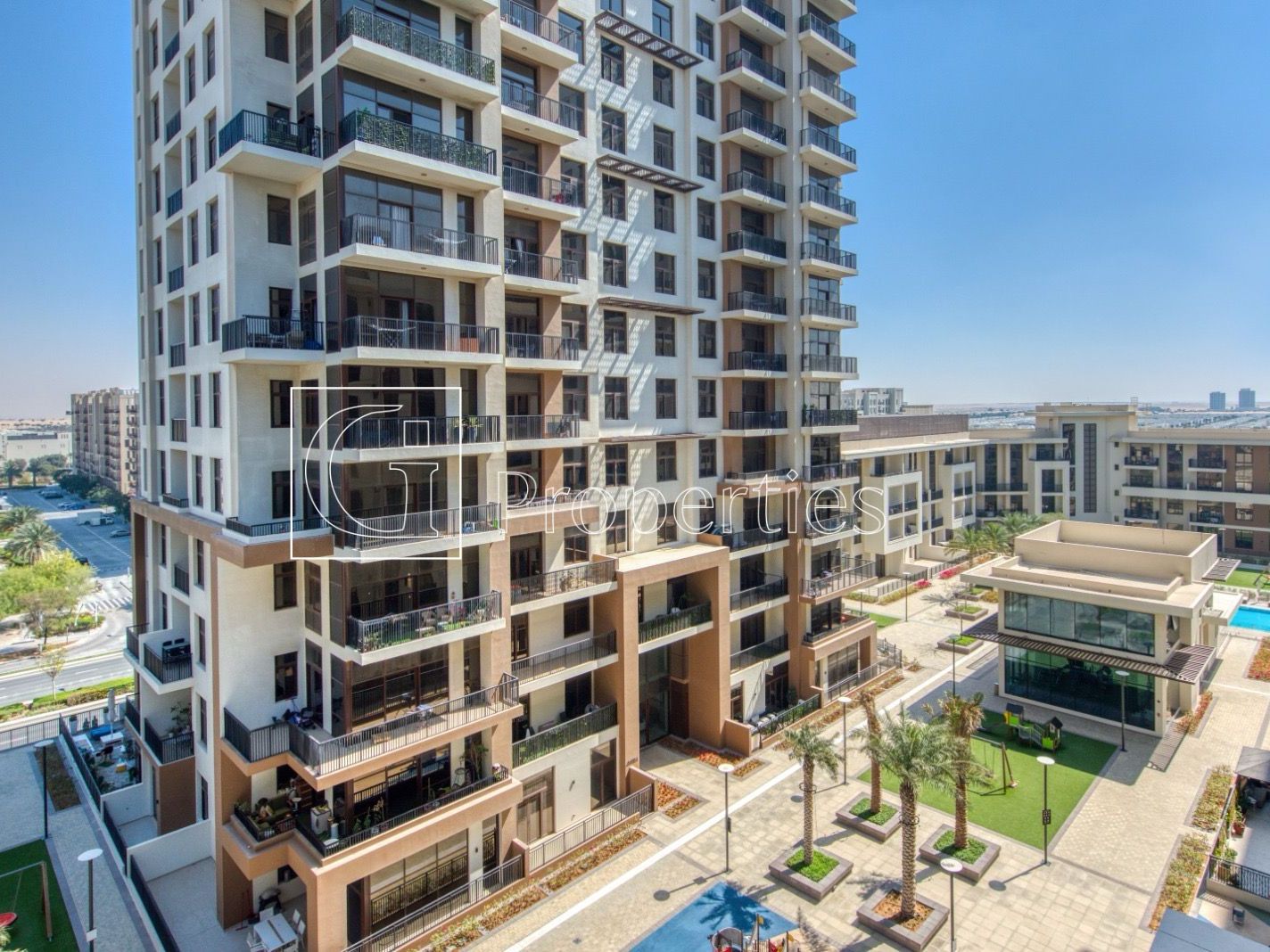 Fully Furnished | Pool Views | High Floor - 16