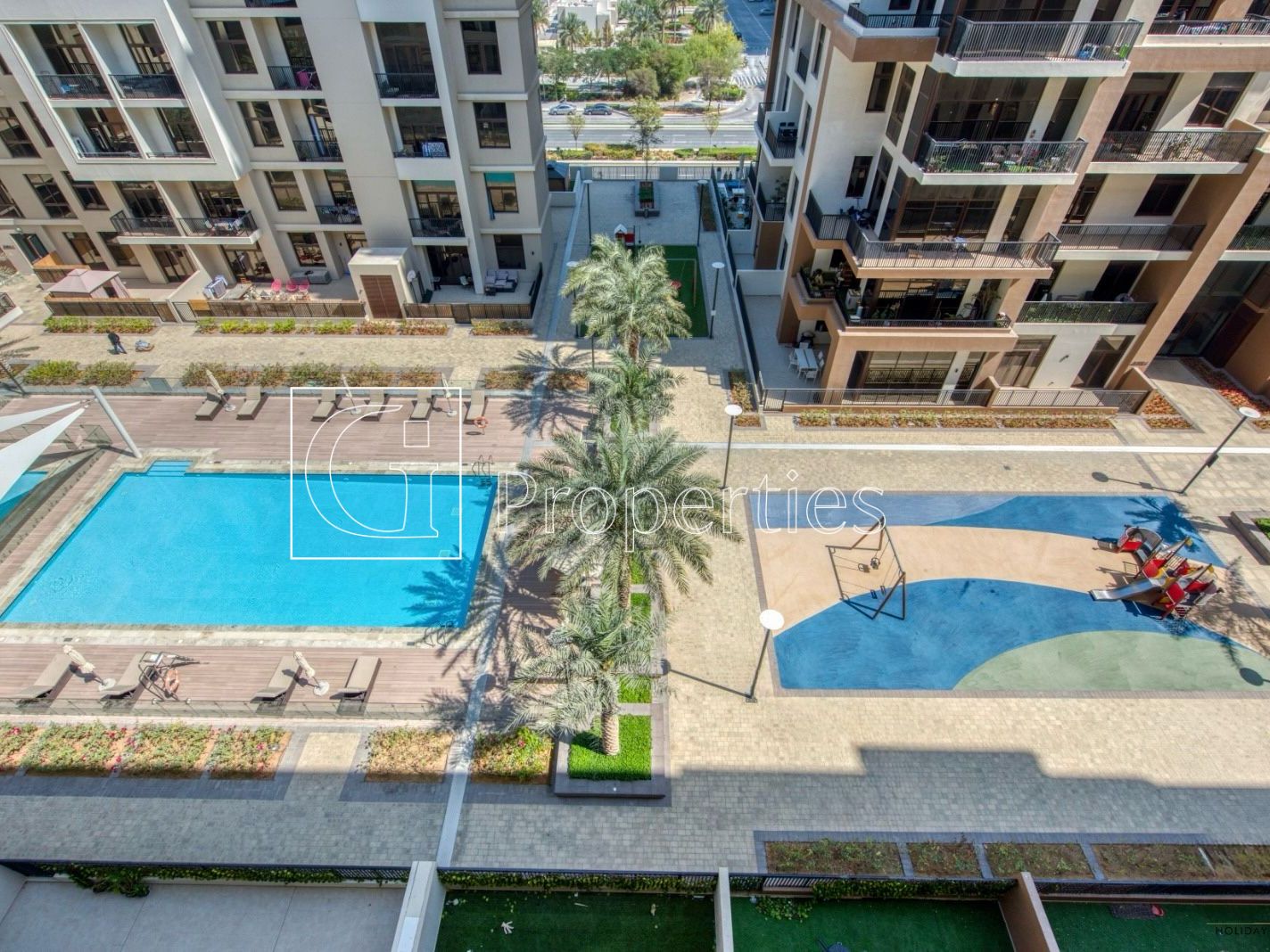 Fully Furnished | Pool Views | High Floor - 18